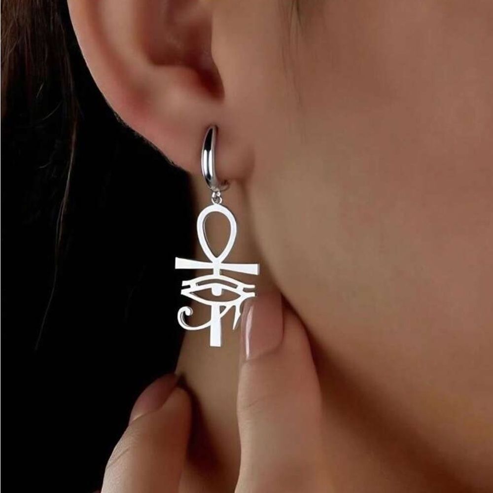 Evil eye Dangle Earrings #1899